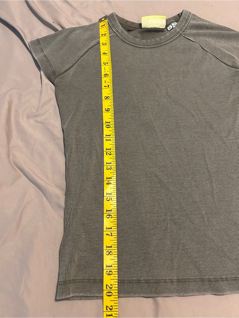 JJXX Casual Ribbed Tee Size XS - Picture 8 of 8